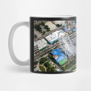 Aerial view of building, Myrtle beach Mug